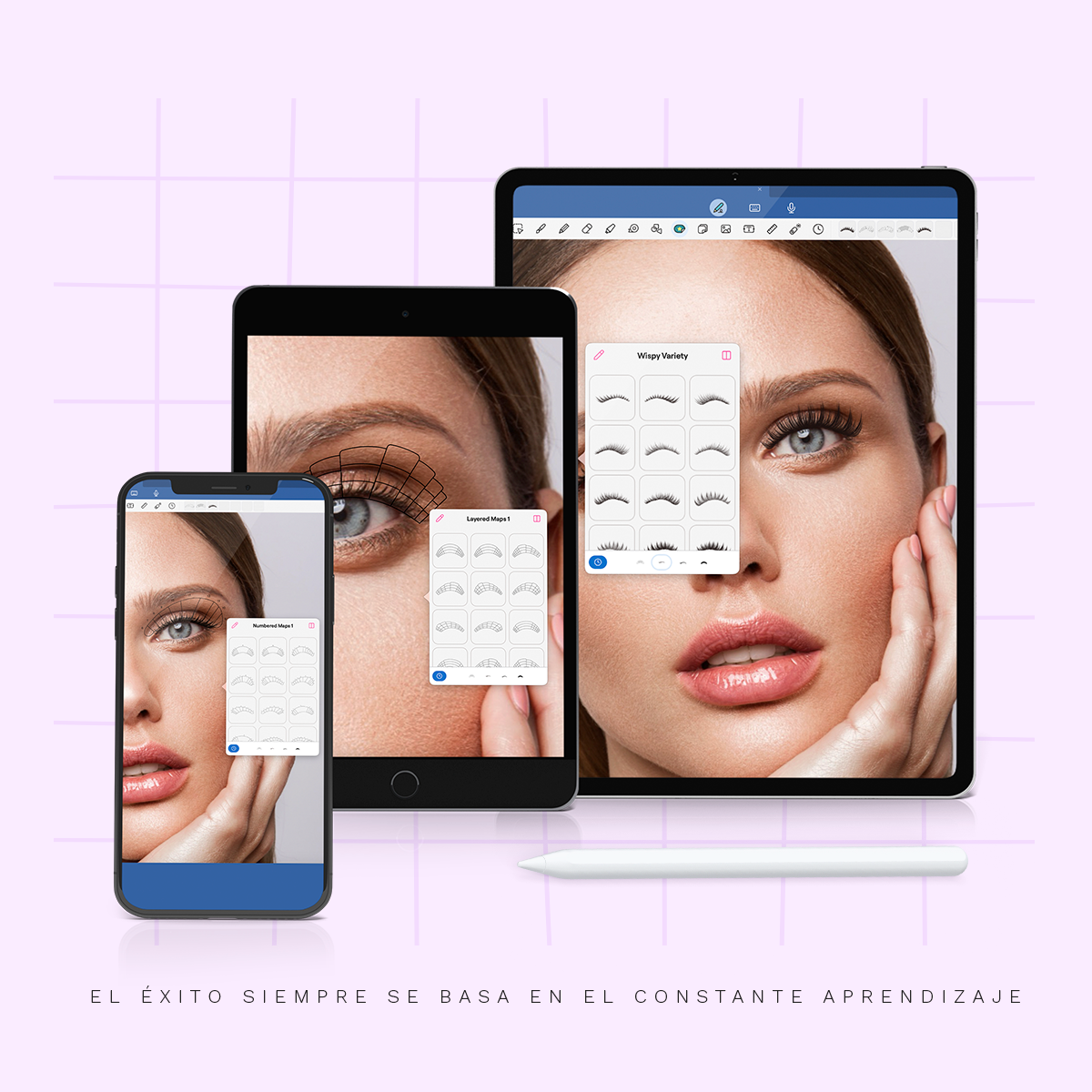 Plantillas Digitales (Lashes & Mapping)