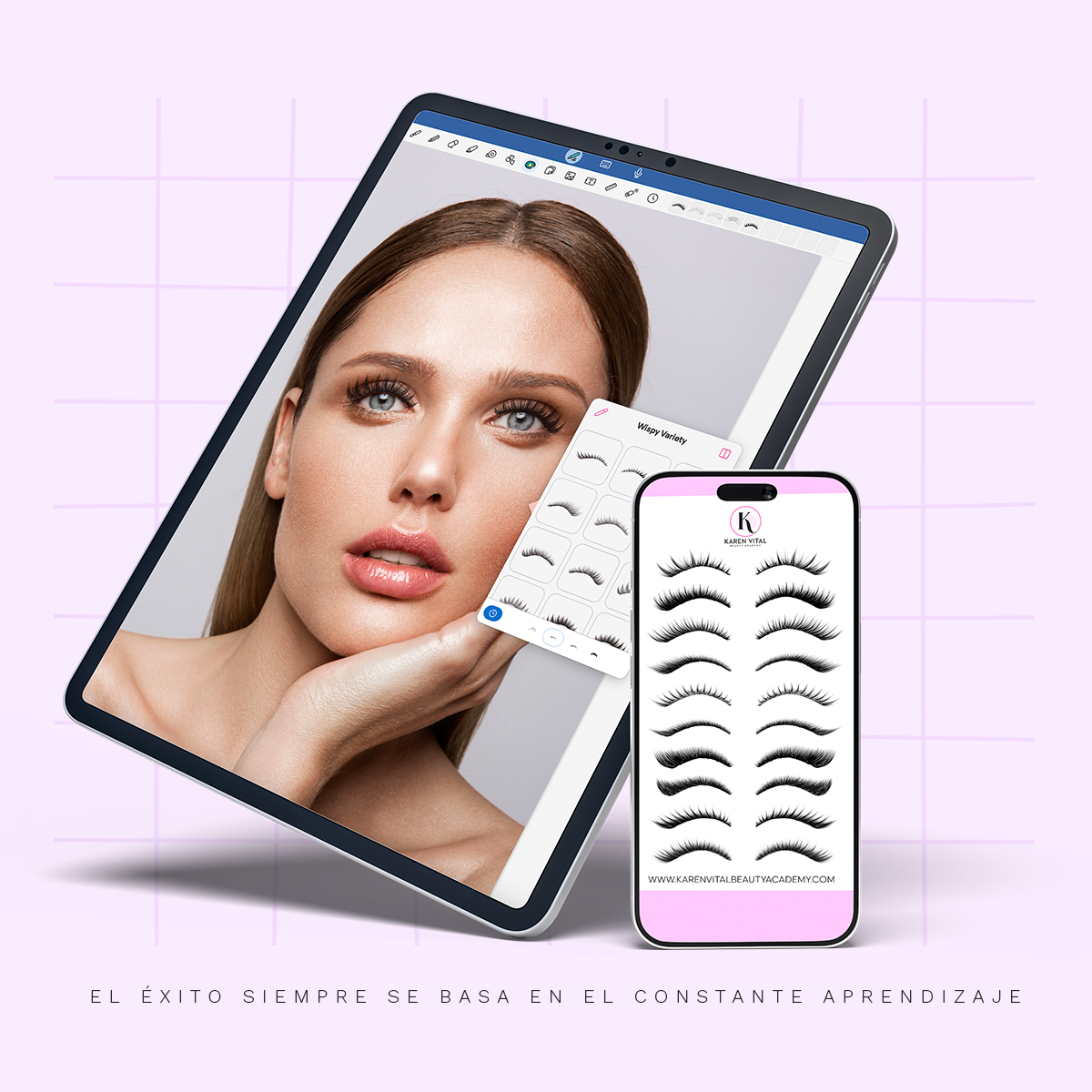 Plantillas Digitales (Lashes & Mapping)