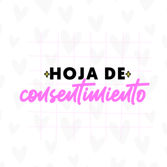 Hoja de consentimiento