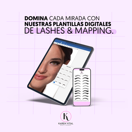 Plantillas Digitales (Lashes & Mapping)